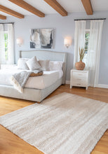 Load image into Gallery viewer, Estancia Wool Rug in Sand &amp; White
