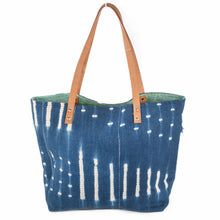 Load image into Gallery viewer, Fringe Indigo Tote
