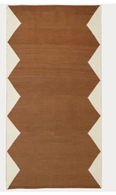 Load image into Gallery viewer, Pico Rug in Brown &amp; White
